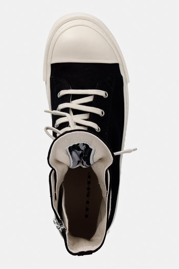 Rick Owens DRKSHDW Denim sneakers da uomo nero DU01F4800.DOEH2