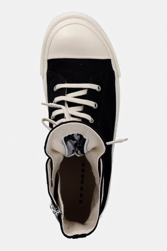 Rick Owens DRKSHDW Denim sneakers da uomo nero DU01F4800.DOEH2