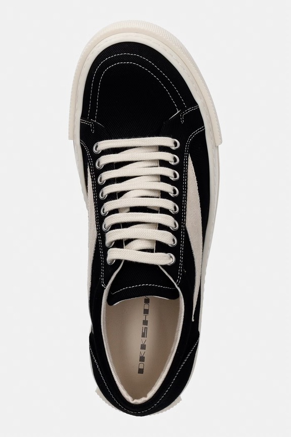 Rick Owens DRKSHDW Vintage sneakers da uomo nero DU01F4803.DOLVH4