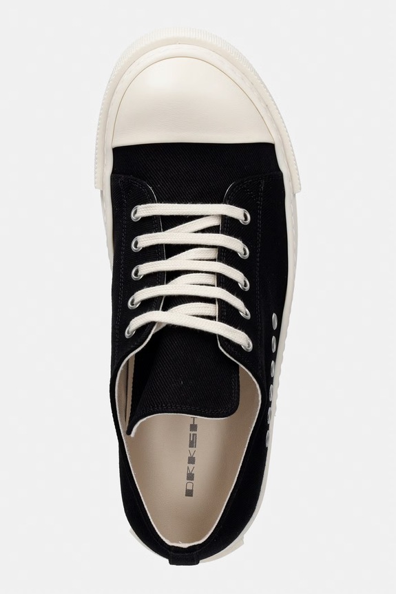 Rick Owens DRKSHDW Extreme Low teniși pentru bărbați negru DU01F4822.DOEH2
