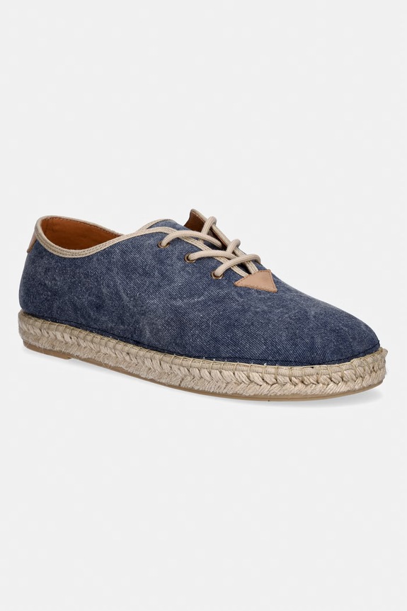 Fly London espadrilky pánske OBAN578FLY tmavomodrá P801578000