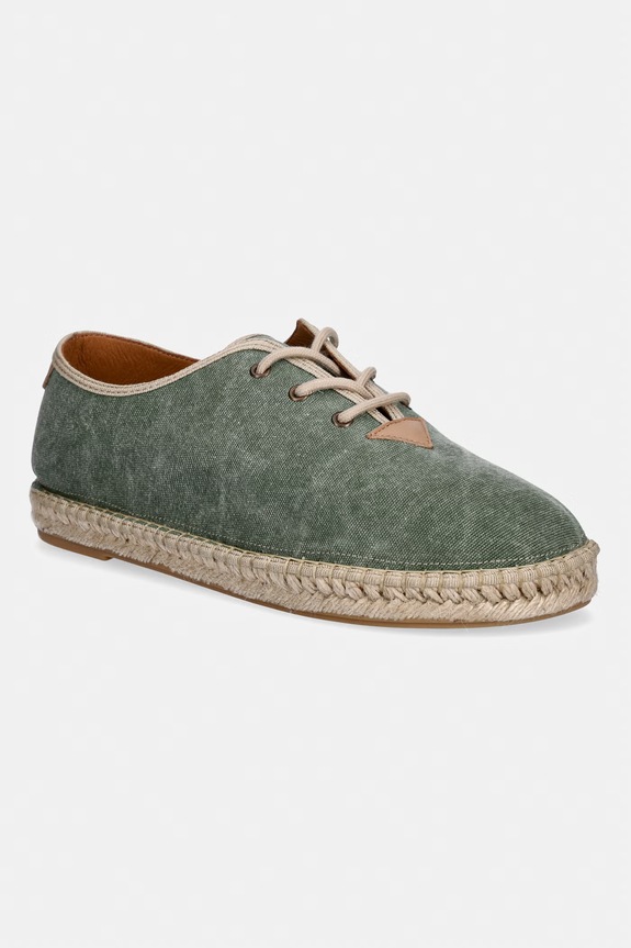 Fly London espadrilky pánske OBAN578FLY zelená P801578001