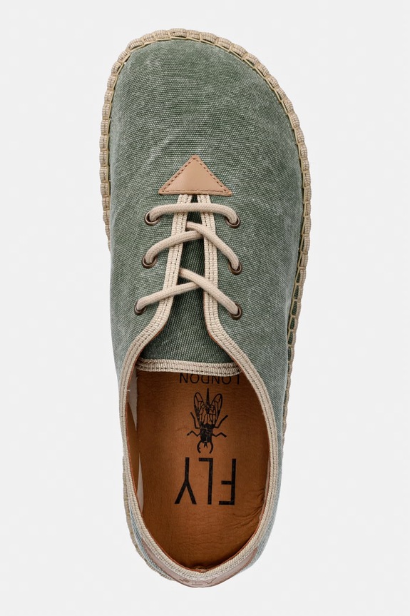 Fly London espadrilky pánske OBAN578FLY zelená P801578001