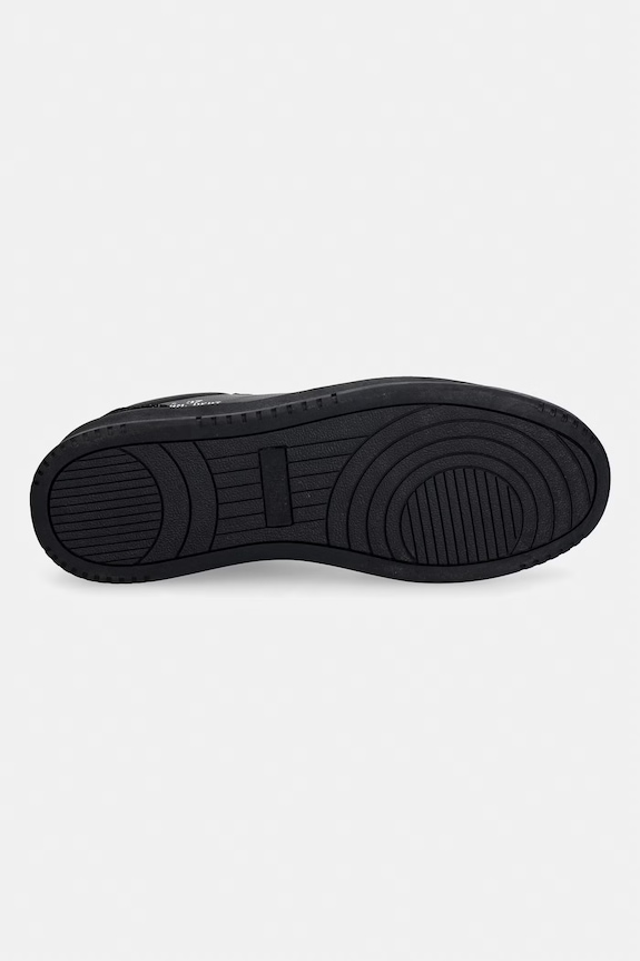 Kožené tenisky Aeronautica Militare SNEAKERS 261SC0235UPL00244.34300 černá