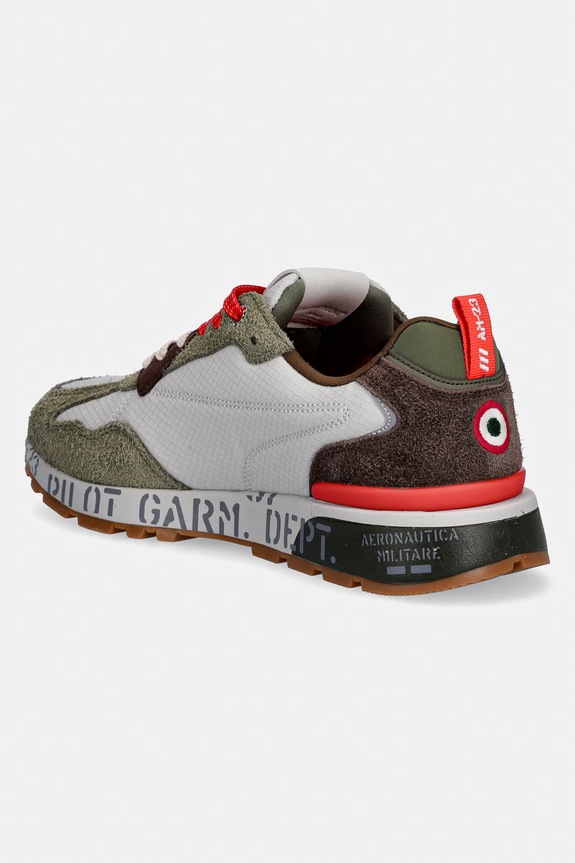 Încălțăminte Aeronautica Militare sneakers FURRY SNEAKERS 261SC0276UCT03546.07235 verde