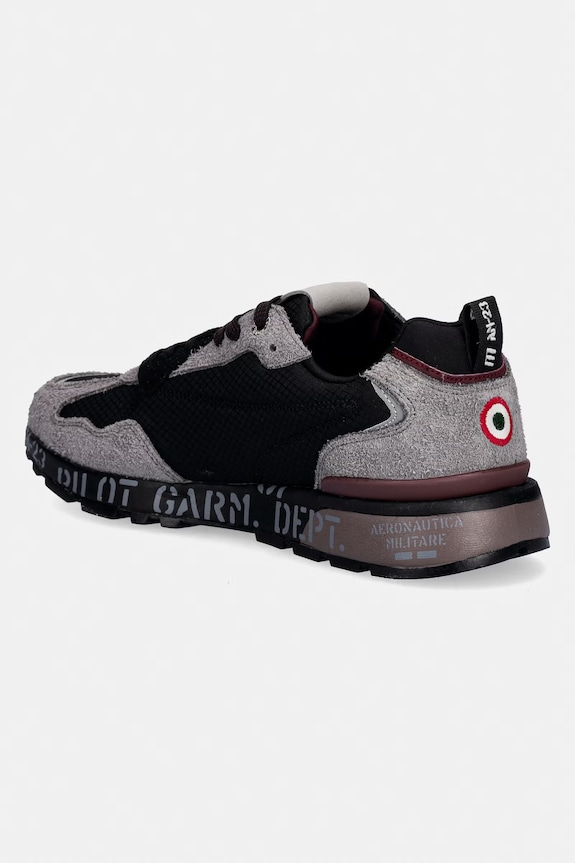 Obuv Tenisky Aeronautica Militare FURRY SNEAKERS 261SC0276UCT03546.34300 čierna