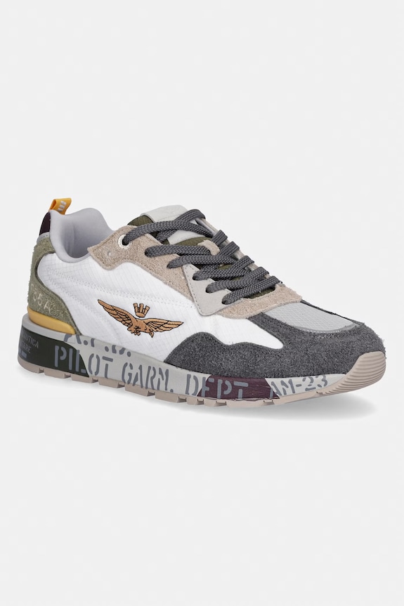 Tenisky Aeronautica Militare FURRY SNEAKERS textilný sivá 261SC0276UCT03546.94752