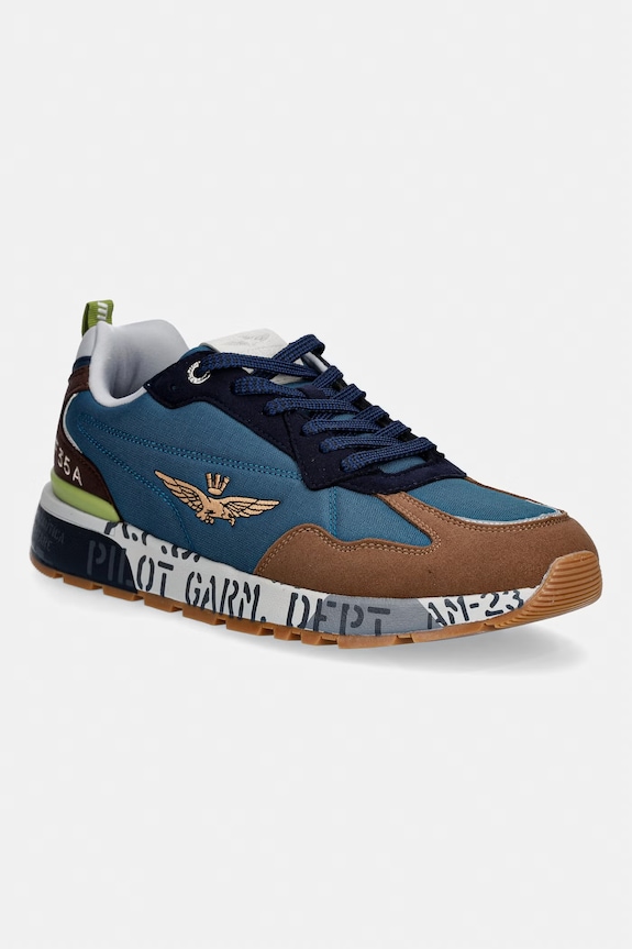Aeronautica Militare sneakers SNEAKERS textil bleumarin 261SC0276UCT04327.94632