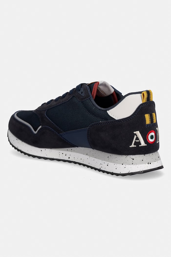 Obuv Tenisky Aeronautica Militare SNEAKERS 261SC0288UCT03545.08184 tmavomodrá