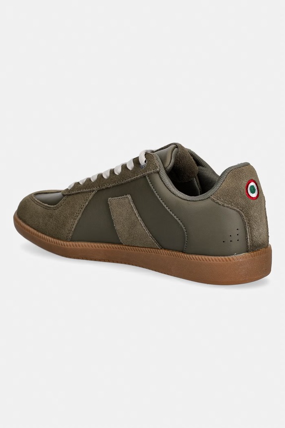 Obuv Kožené tenisky Aeronautica Militare SNEAKERS 261SC0315UPL00244.07302 zelená