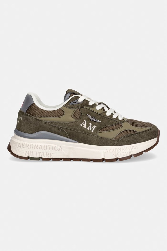Tenisice Aeronautica Militare SNEAKERS 261SC0318UCT04248.07255 zelena SS26