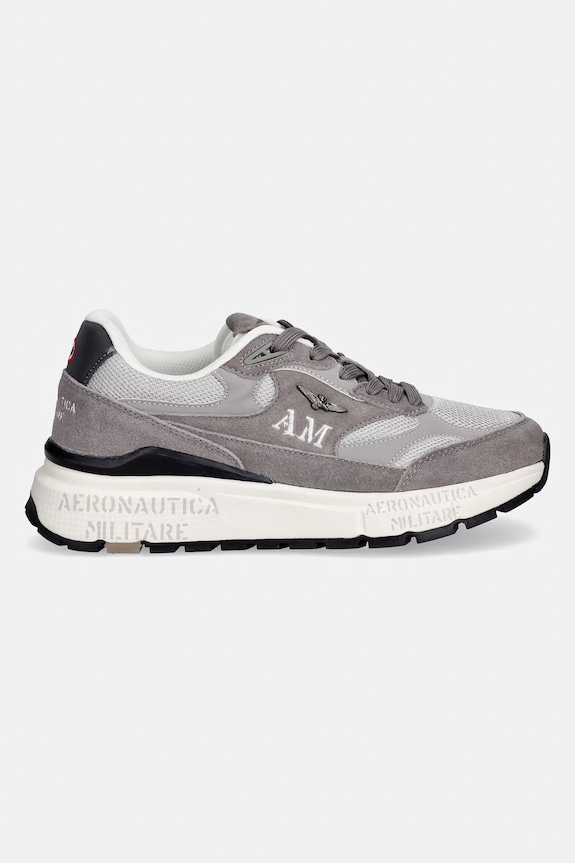 Tenisky Aeronautica Militare SNEAKERS 261SC0318UCT04248.34353 šedá SS26