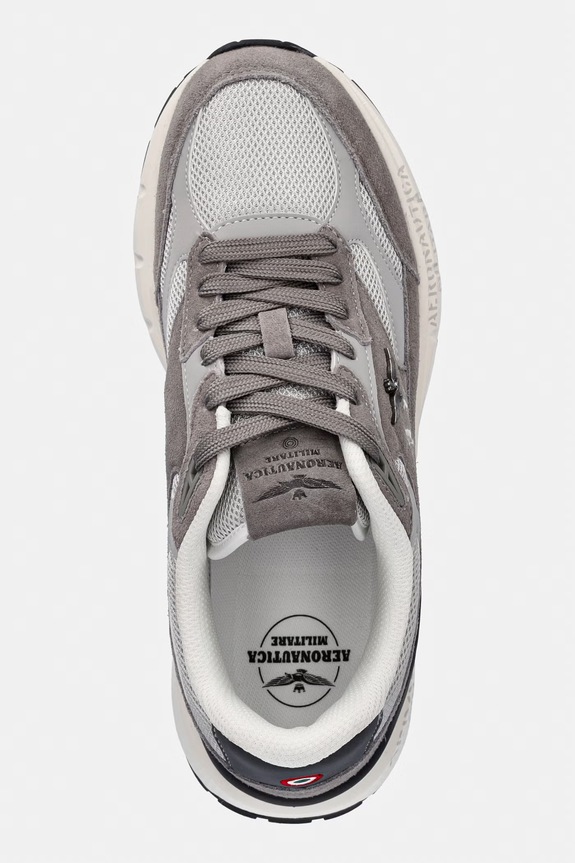 Tenisky Aeronautica Militare SNEAKERS šedá 261SC0318UCT04248.34353