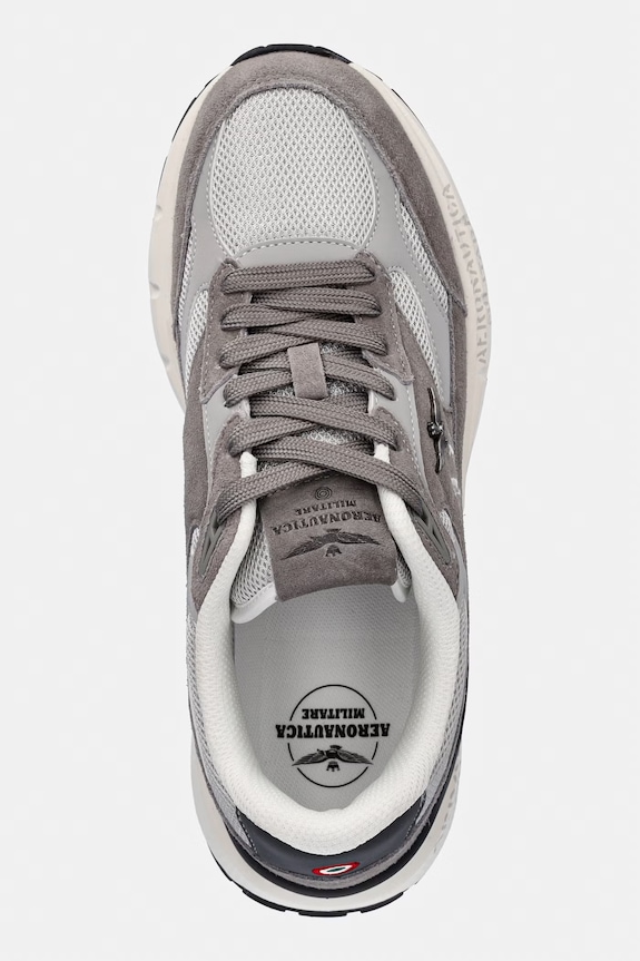 Tenisky Aeronautica Militare SNEAKERS šedá 261SC0318UCT04248.34353