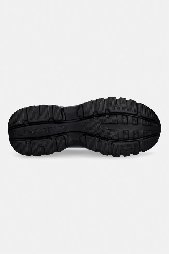 Filling Pieces pánske kožené mokasíny Hybrid Loafer Polido 112611334323.130 čierna