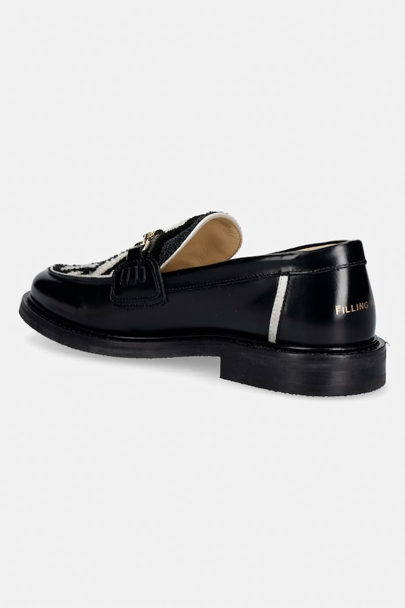 Obuwie Filling Pieces mokasyny skórzane Loafer Gowtu 112411303167.133 czarny