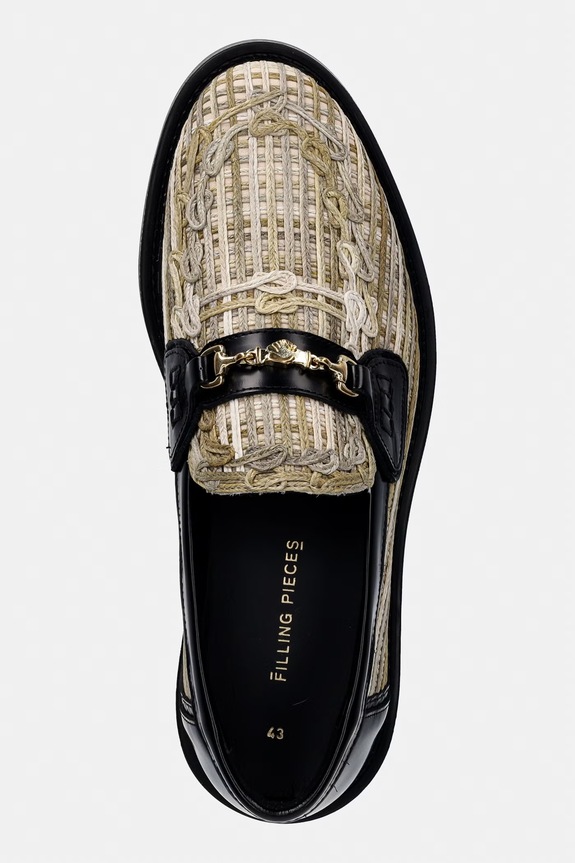 Filling Pieces Loafer Panier mokasyny męskie zielony 112611303319.302