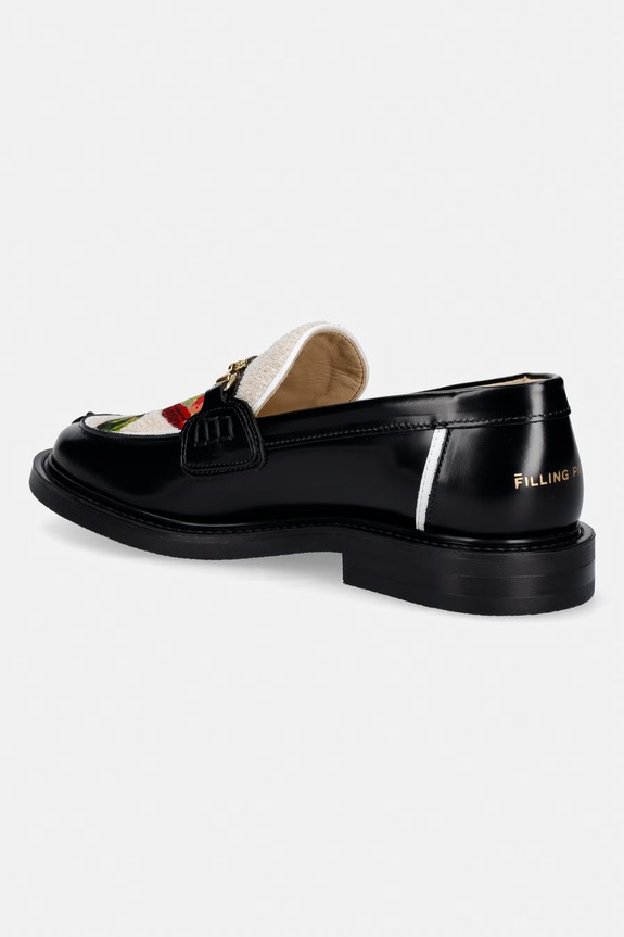 Obuwie Filling Pieces mokasyny Loafer Pepper 112611303287.130 czarny