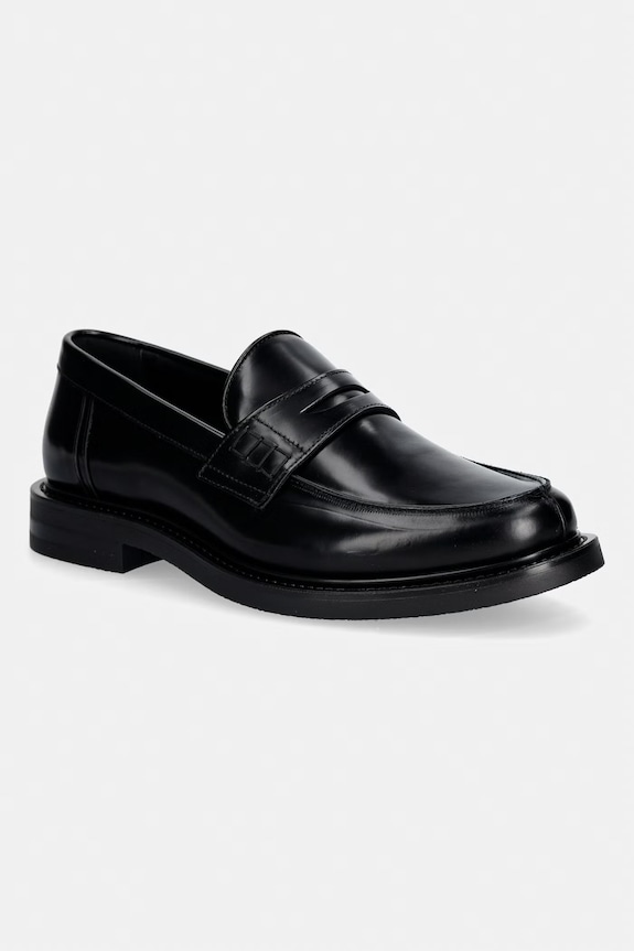 Filling Pieces mokasyny skórzane Loafer Polido Minimum casual czarny 112511303182.130