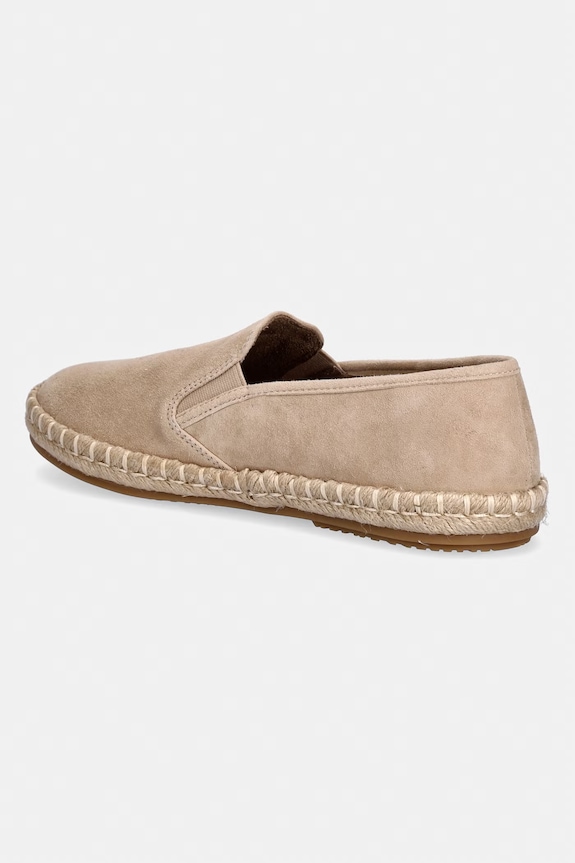 Scarpe Marc O'Polo espadrillas da uomo in scamoscio Jerry 1B 60329313805305 beige