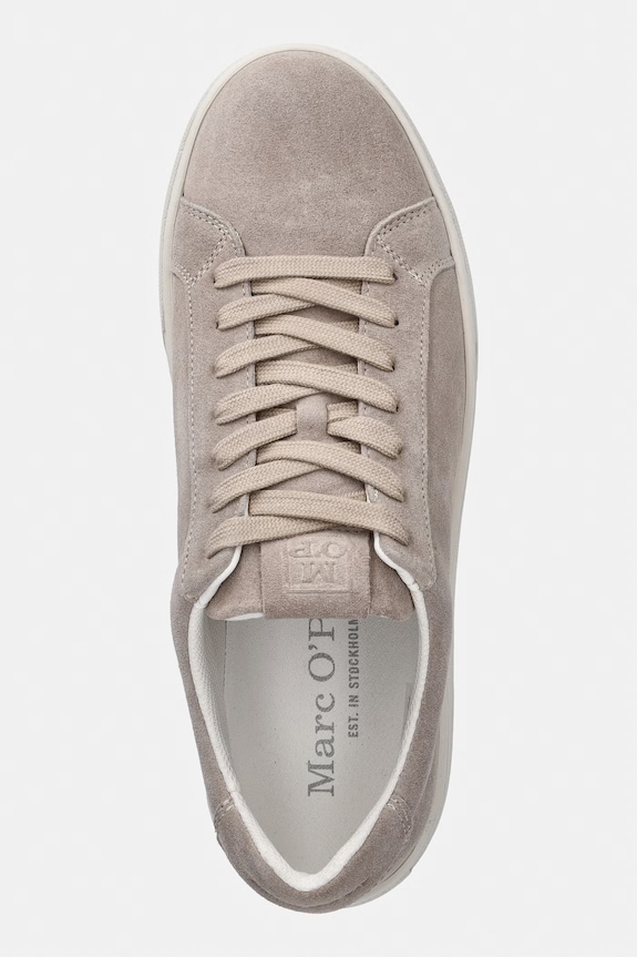 Marc O'Polo sneakers din piele întoarsă Agar 3B bej 60127723502325