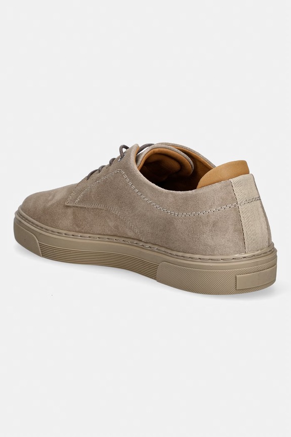 Încălțăminte Marc O'Polo sneakers din piele întoarsă Malte 9B 60127183401325 bej