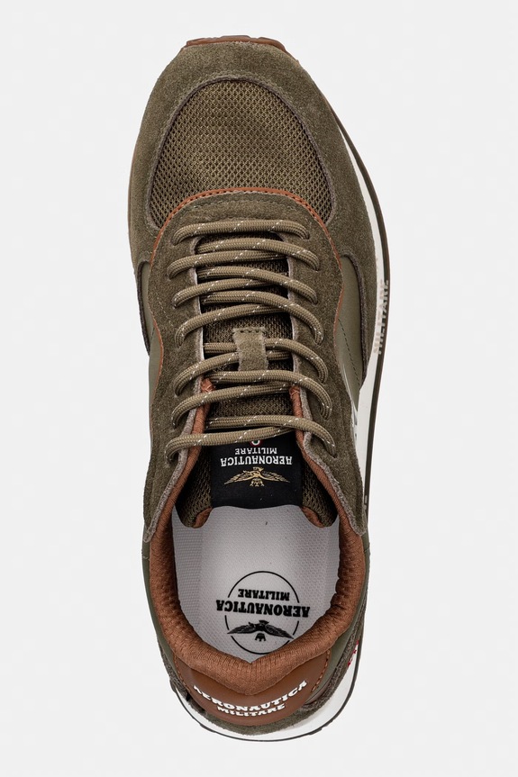 Tenisky Aeronautica Militare SNEAKERS zelená 261SC0320UPL00313.07254