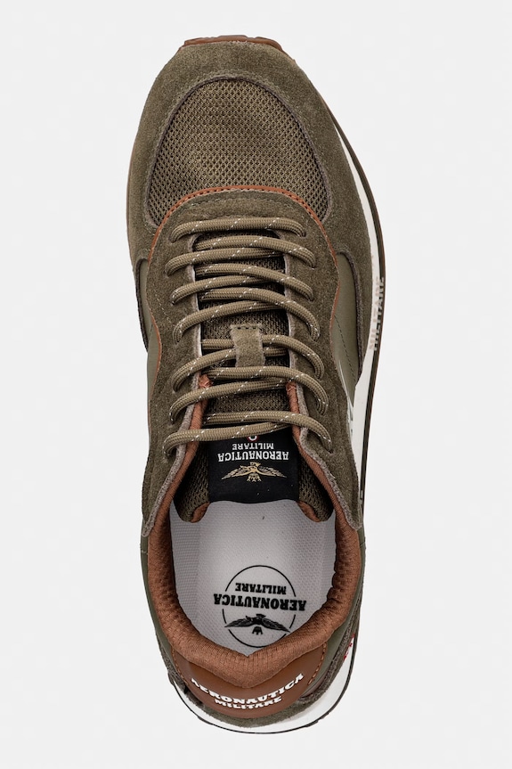 Tenisky Aeronautica Militare SNEAKERS zelená 261SC0320UPL00313.07254