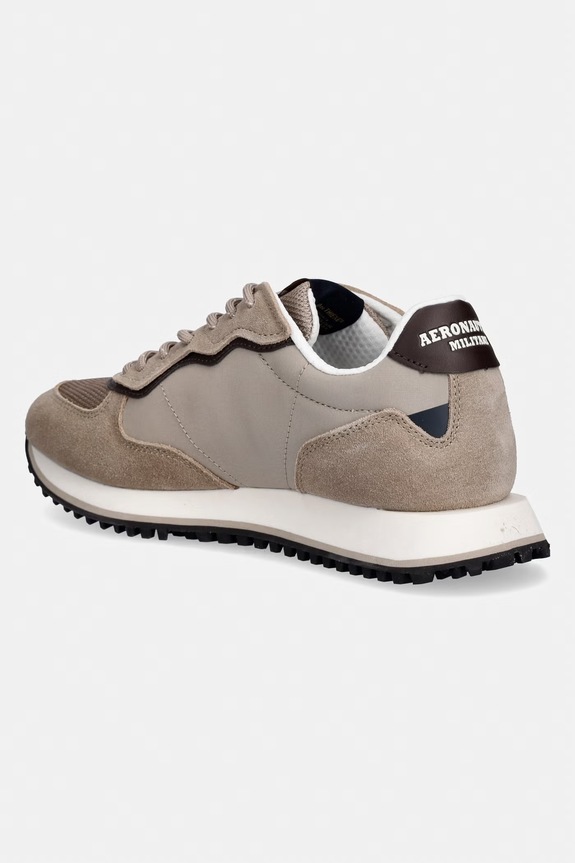 Boty Tenisky Aeronautica Militare SNEAKERS 261SC0320UPL00313.57570 hnědá