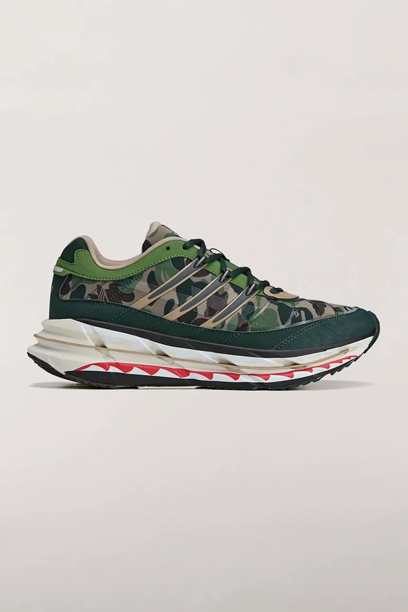 Sneakers adidas Originals x BAPE απομίμηση λείου δέρματος πράσινο KJ8850
