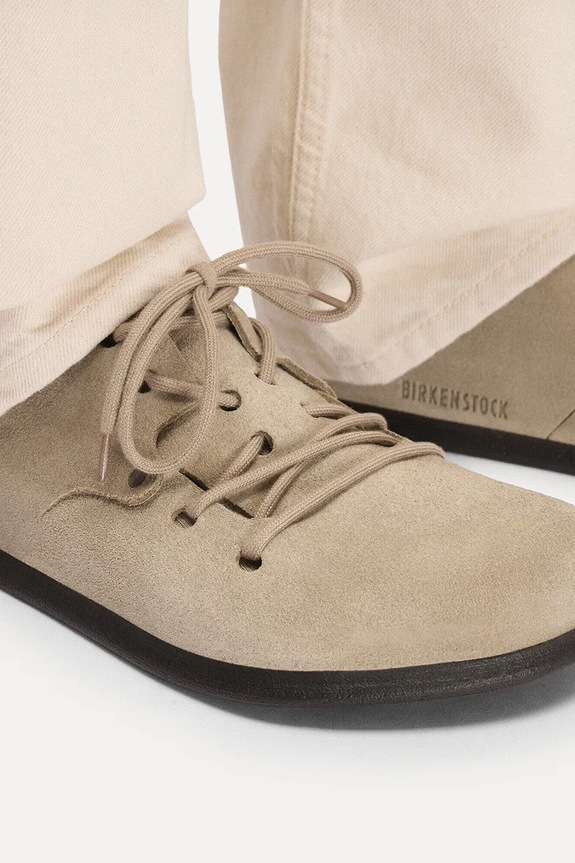 Birkenstock Montana pantofi cu toc plat pentru bărbați piele întoarsă 1010515