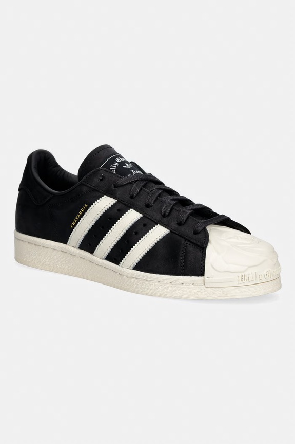adidas Originals x Willy Chavarria Superstar σνίκερς δερμάτινα μαύρο KJ2029