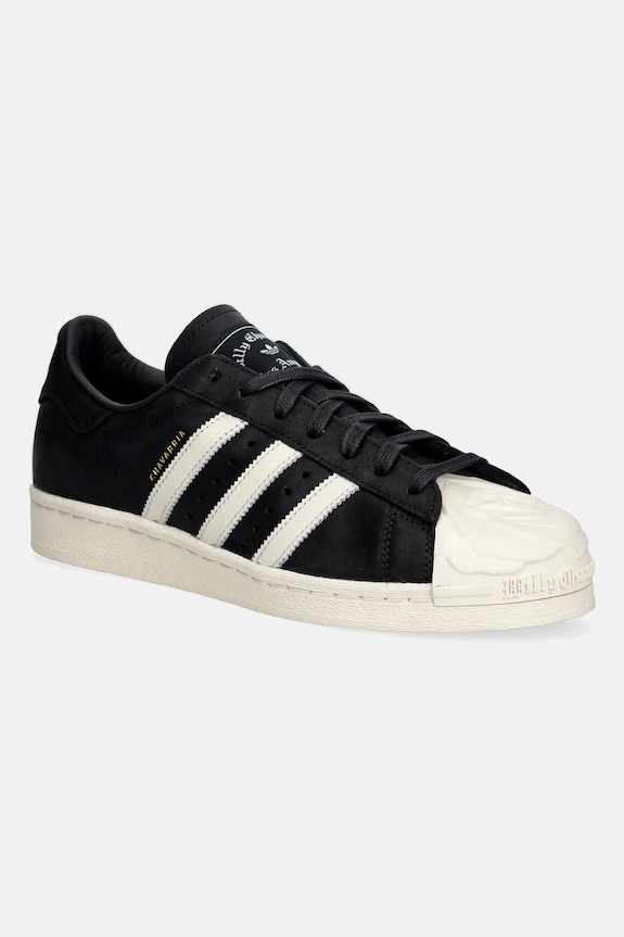 adidas Originals x Willy Chavarria Superstar σνίκερς δερμάτινα μαύρο KJ2029