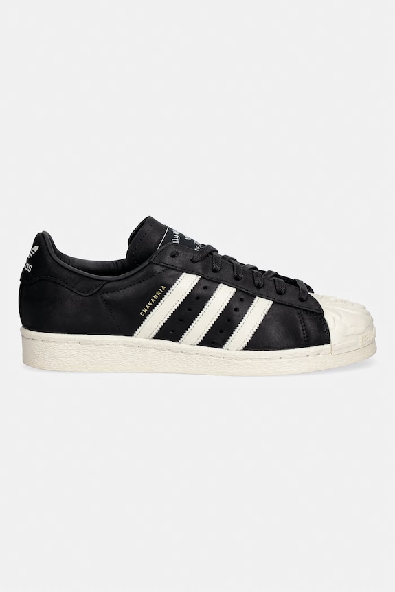 adidas Originals x Willy Chavarria Superstar σνίκερς δερμάτινα KJ2029 μαύρο SS26