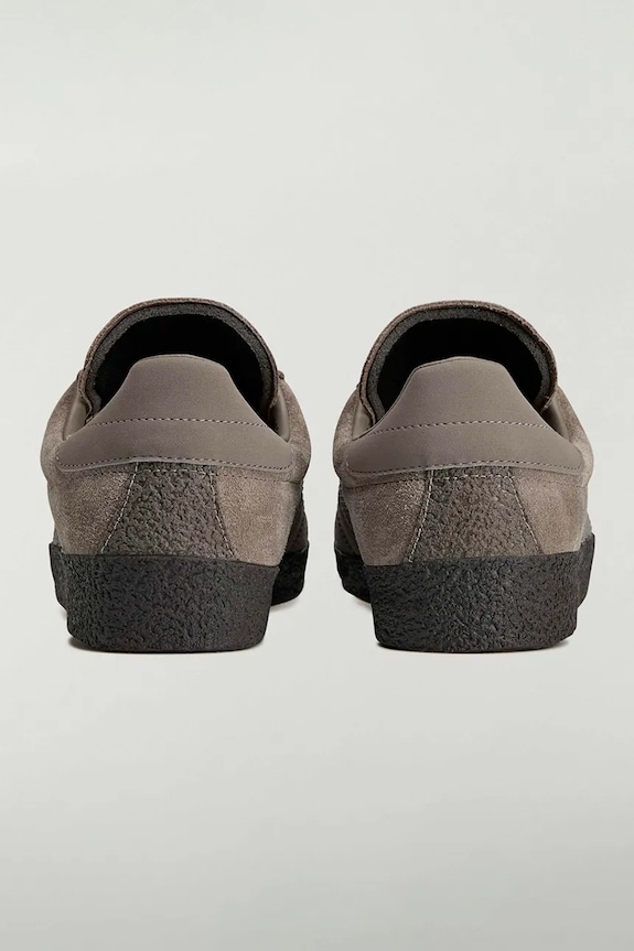 Încălțăminte adidas Originals TOPANGA II x SPZL sneakers pentru bărbați din piele întoarsă KK3671 maro
