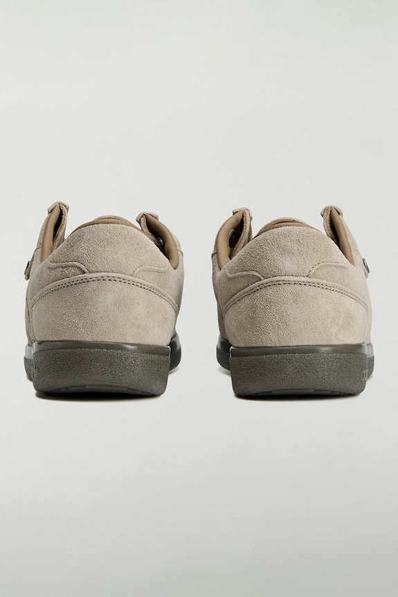 Încălțăminte adidas Originals PUNSTOCK x SPZL mocasini pentru bărbați din piele întoarsă KK3672 bej