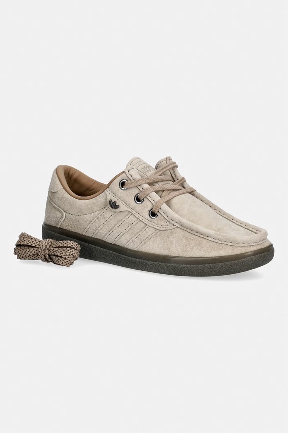 adidas Originals PUNSTOCK x SPZL mocasini pentru bărbați din piele întoarsă KK3672
