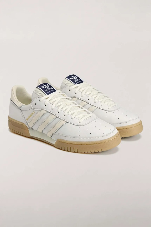 adidas Originals BURNDEN II x SPZL tenisice od kože KK3684 bijela SS26