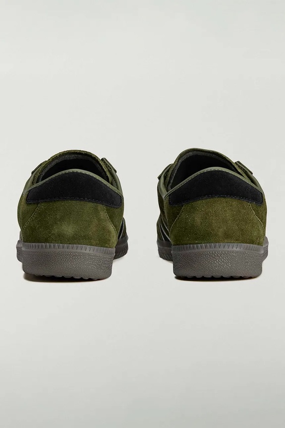 Încălțăminte adidas Originals GRALFY x SPZL sneakers pentru bărbați din piele întoarsă KK4203 verde