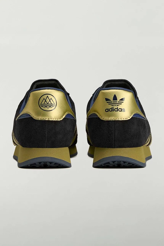 Παπούτσια adidas Originals SAMOA II x SPZL sneakers ανδρικά σουέτ KK4219 μαύρο