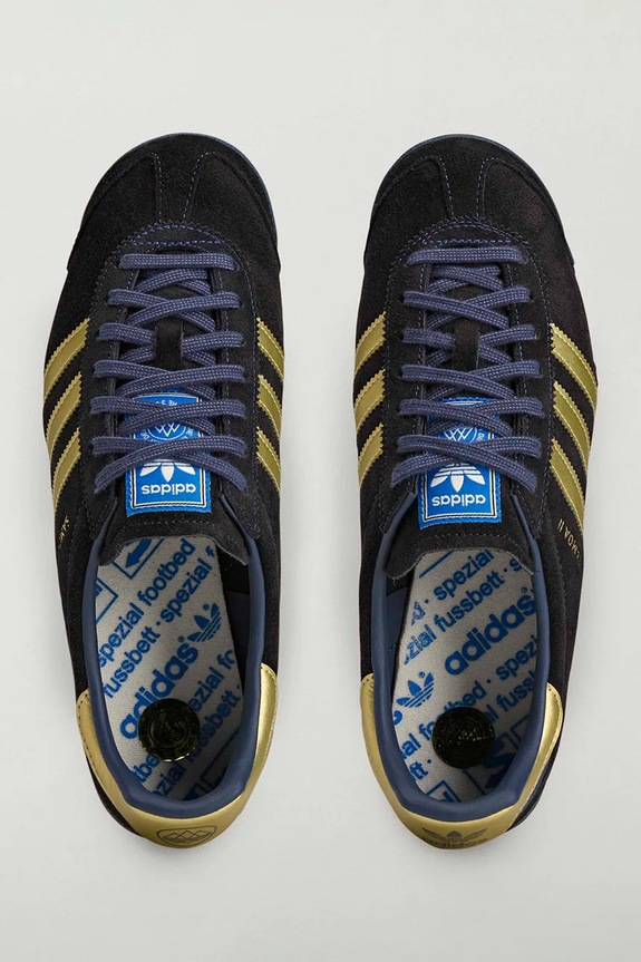 adidas Originals SAMOA II x SPZL sneakers ανδρικά σουέτ μαύρο KK4219