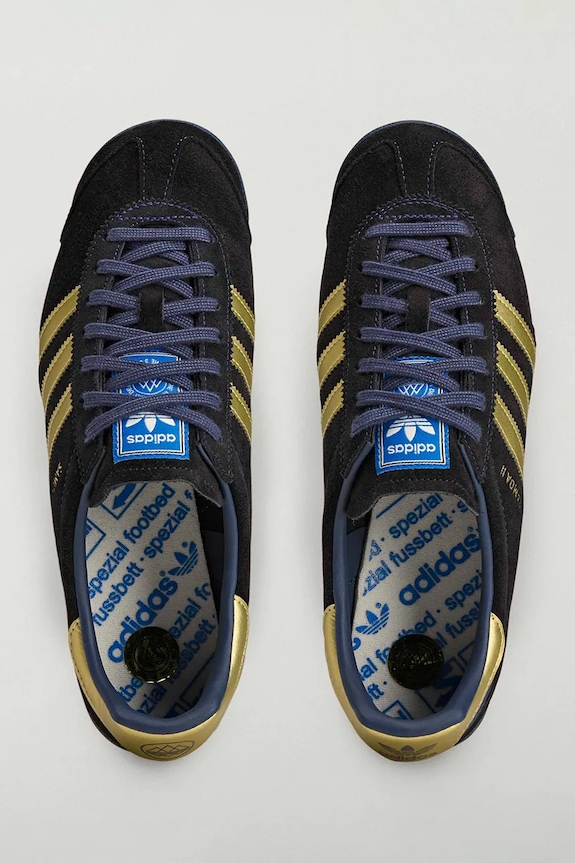 adidas Originals SAMOA II x SPZL sneakers ανδρικά σουέτ μαύρο KK4219