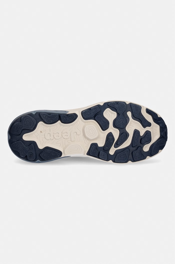 Jeep GROOVE WASHED MESH sneakersy męskie JM61004A016 granatowy