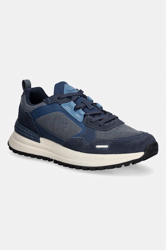 Jeep GROUND MONO sneakers pentru bărbați bleumarin JM61012A016