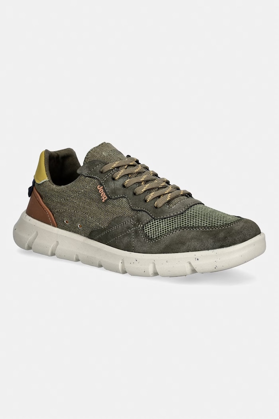Jeep TABASCO RUN sneakers pentru bărbați verde JM61041A020