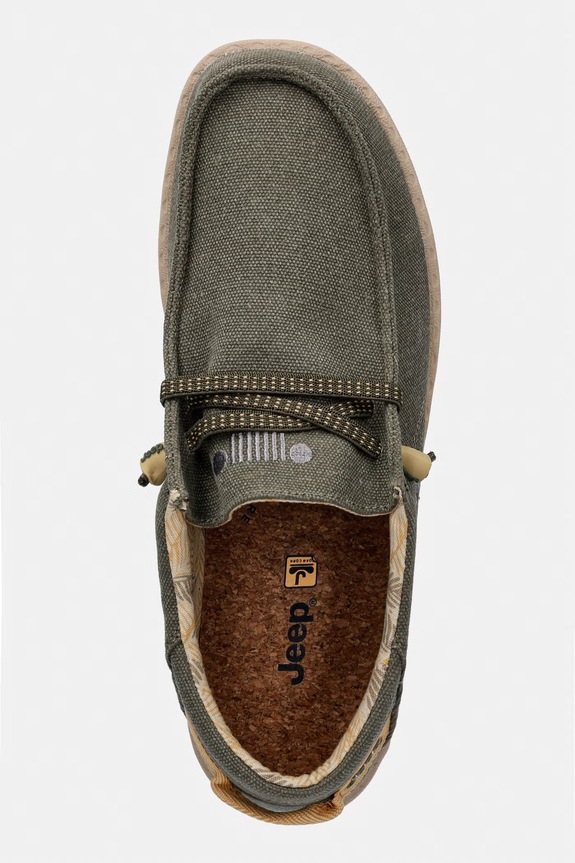 Jeep mocasini pentru bărbați SAMOA WALLABEE CVS verde JM61110A020