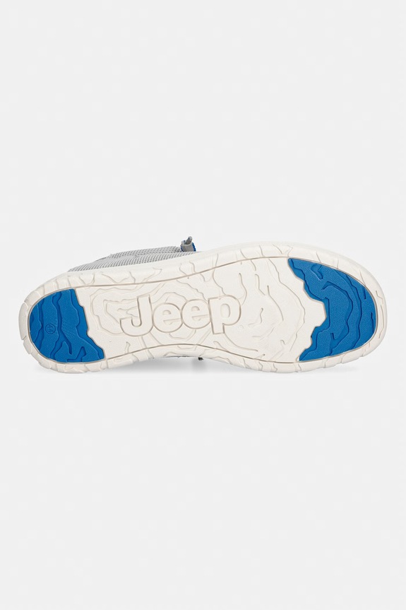 Jeep mokasyny męskie SAMOA WALLABEE KNIT JM61115A091 szary