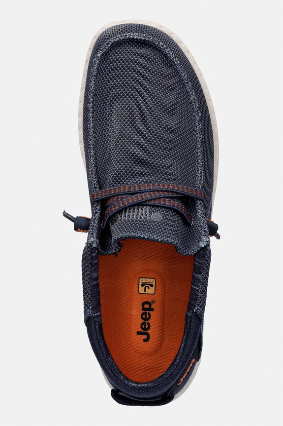 Jeep mocasini pentru bărbați SAMOA WALLABEE KNIT bleumarin JM61115A100