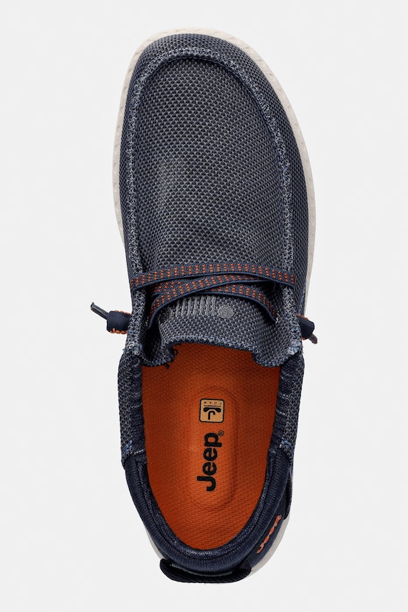 Jeep mocasini pentru bărbați SAMOA WALLABEE KNIT bleumarin JM61115A100