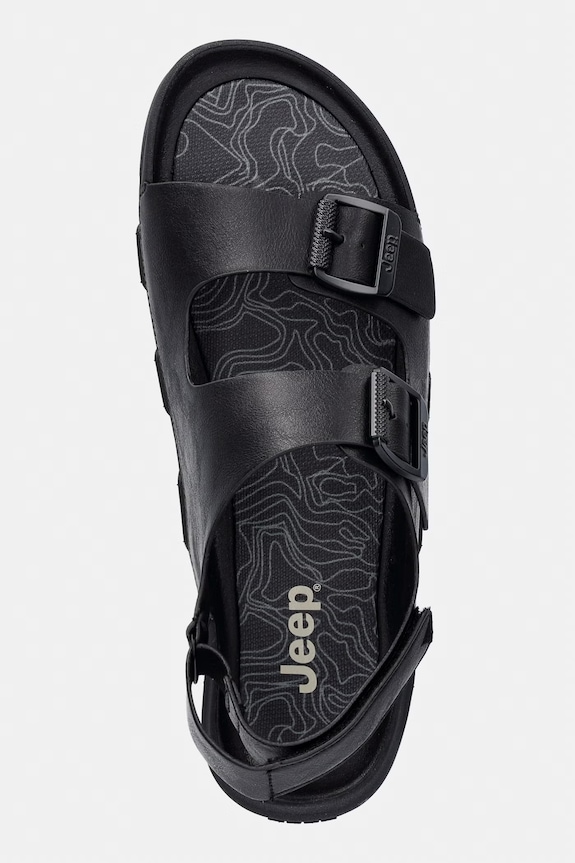 Jeep σανδάλια Ανδρικά DAYTONA SANDAL μαύρο JM61121A062